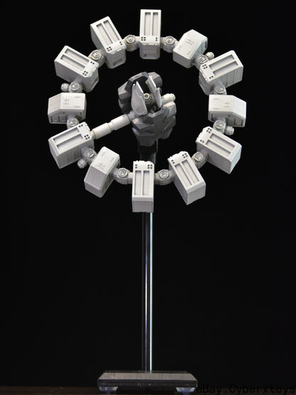 Interstellar Spacecraft Model - Eternal Space Station, Rotatable & Artistic Toy
