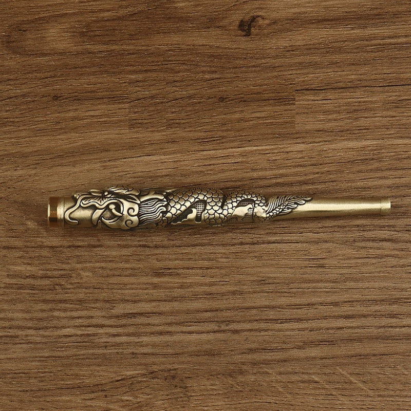 Brass Smoking Pipe Cigarette Filter Reusable Circulating filter cigarette Holder