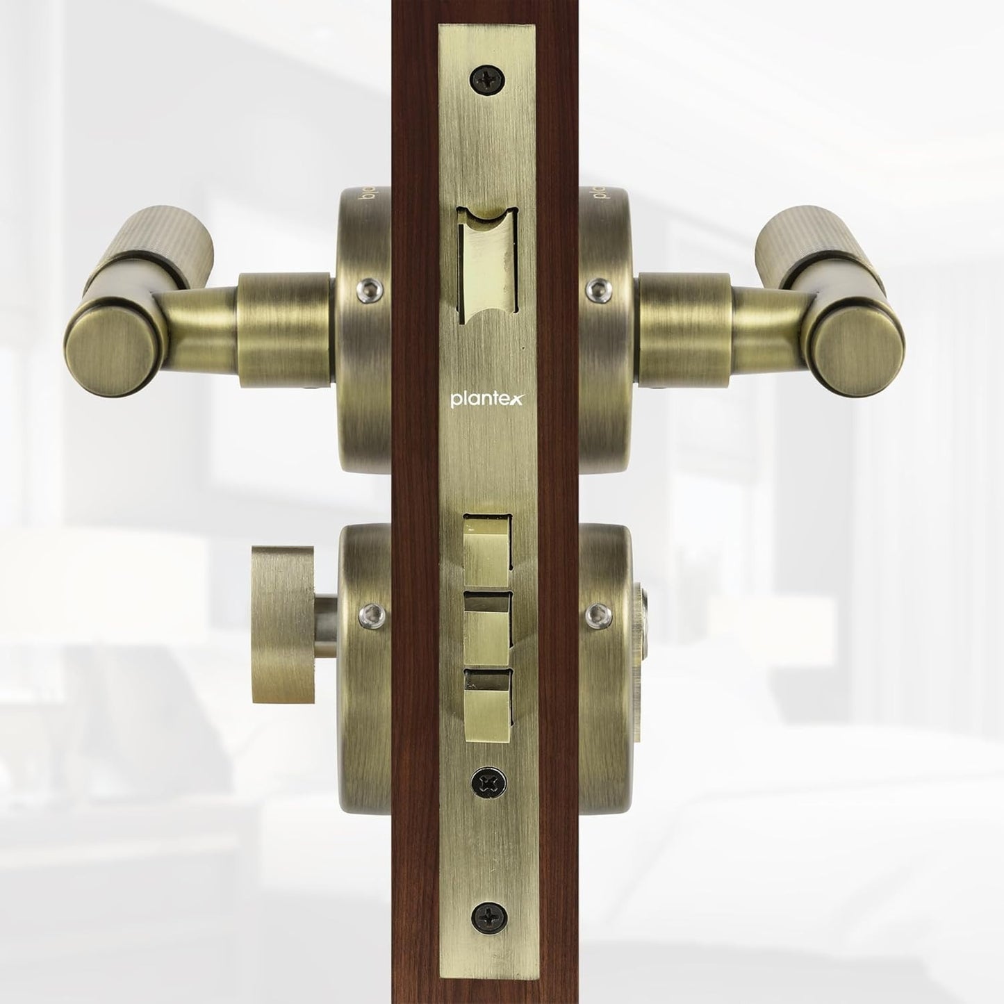 Heavy Duty Mortise Main Door Lock Set For Home Office With 3 Brass Keys