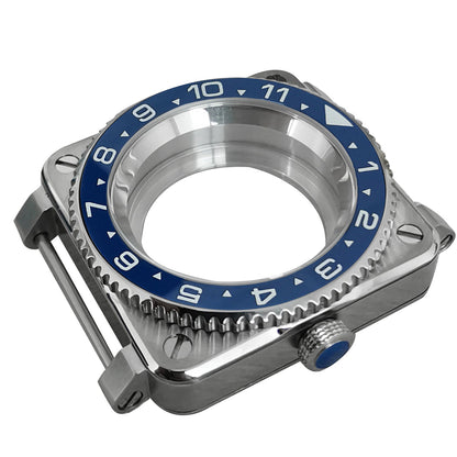 42mm Stainless Steel Watch Case For NH35/NH36/4R/7S Movement Accessories ww