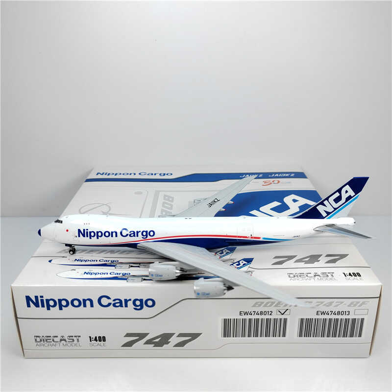 1:400 JC Wings Nippon Cargo BOEING B747-8 Passenger Airplane Diecast Model