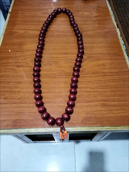 30mm 54 Shaolin Buddha Monk Prayer Mala Beads Necklaces for Kung Fu Suit