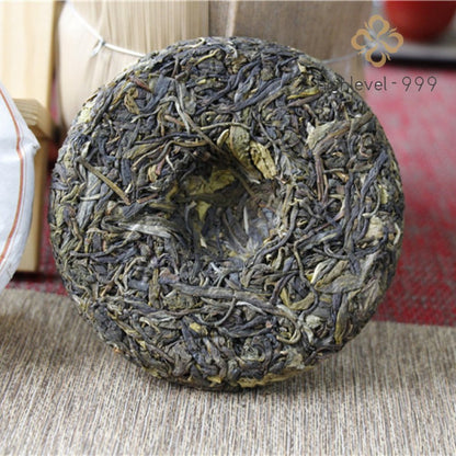 100g Ripe Pu'er Tea Cake Yunnan Dry Stored Menghai Ancient Tree Spring Compresse