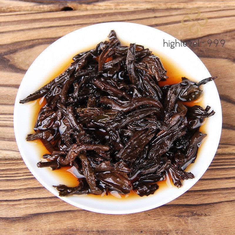 357g Ripe Pu'er Tea Cake Yunnan Bulang Ancient Tree Mellow Compressed Leaf Tea