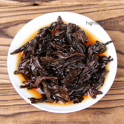 357g Ripe Pu'er Tea Cake Yunnan Bulang Ancient Tree Mellow Compressed Leaf Tea