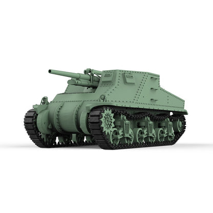 SSMODEL 500 1/72 25mm Military Model Kit US T40 3inches Artillery Tank Destroyer