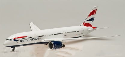 1:200 Inflight200 British Airways Boeing 787-8 Passenger Airplane Diecast Model
