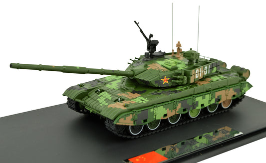 1:72 Chinese PLA ZTZ-99A Main Battle Tank Model Metal Diecast Armored Car 01-01