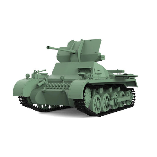 SSMODEL SS72705 1/72 25mm Military Model Kit German Flakpanzer I Ausf. A