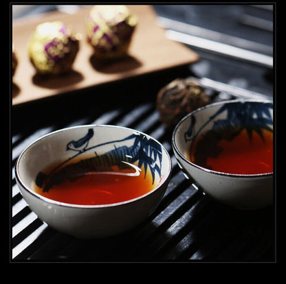 Yunnan Glutinous Rice Pu'er Tea Yiwu Ancient Tree Pearl Pu'er Tea-