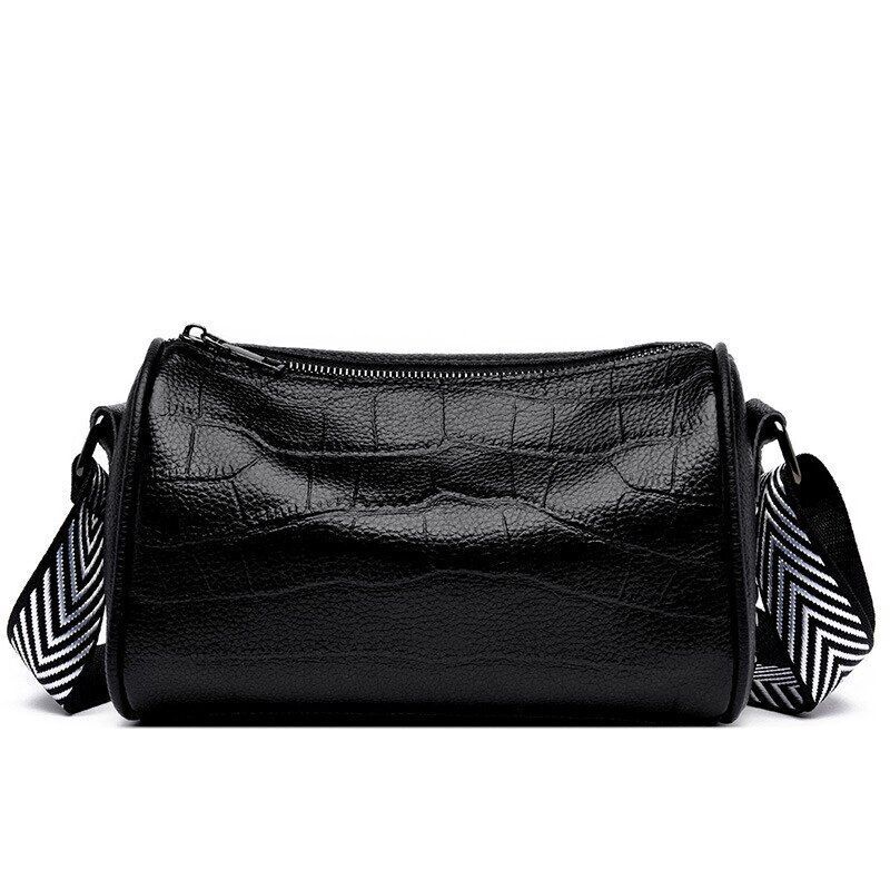 Handbag Genuine Leather Stone Vintage Punk Shoulder Bags Messenger 23*15*12 CM