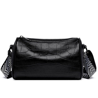 Handbag Genuine Leather Stone Vintage Punk Shoulder Bags Messenger 23*15*12 CM