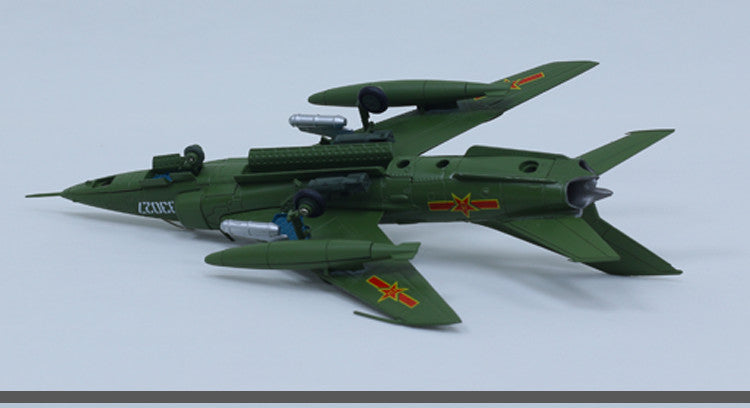 1:72 21CM Chinese Q-5 Fighter Plane Airplane Diecast Military Aircraft Model