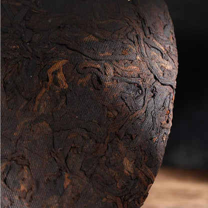 357G Yunnan Pu'er Tea 2008 Pu'er King Boiled Tea Cake Pu'er Black Tea -