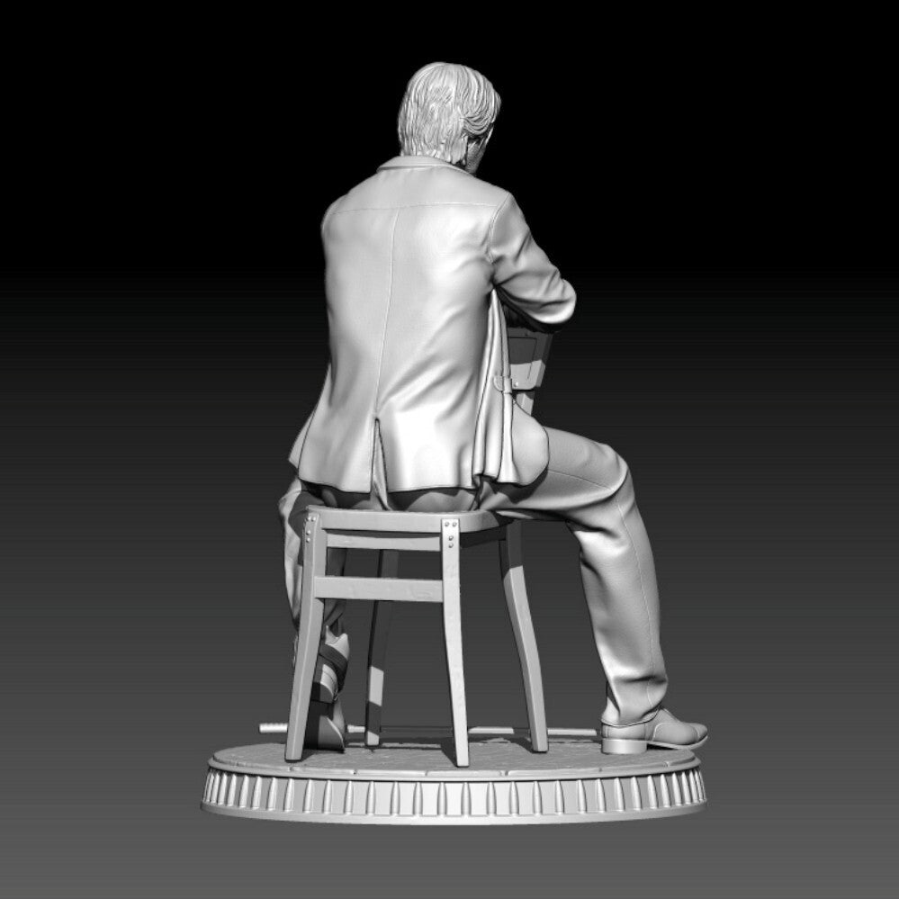 1/24 resin figure model Movie character male assassin Unassembled Unpainted