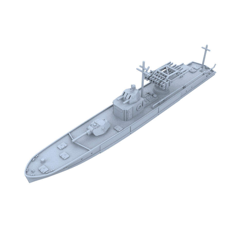 SSC700767 1/700 Military Model Kit Soviet Pr.1124 MLRS Water Line 3D PRINTING