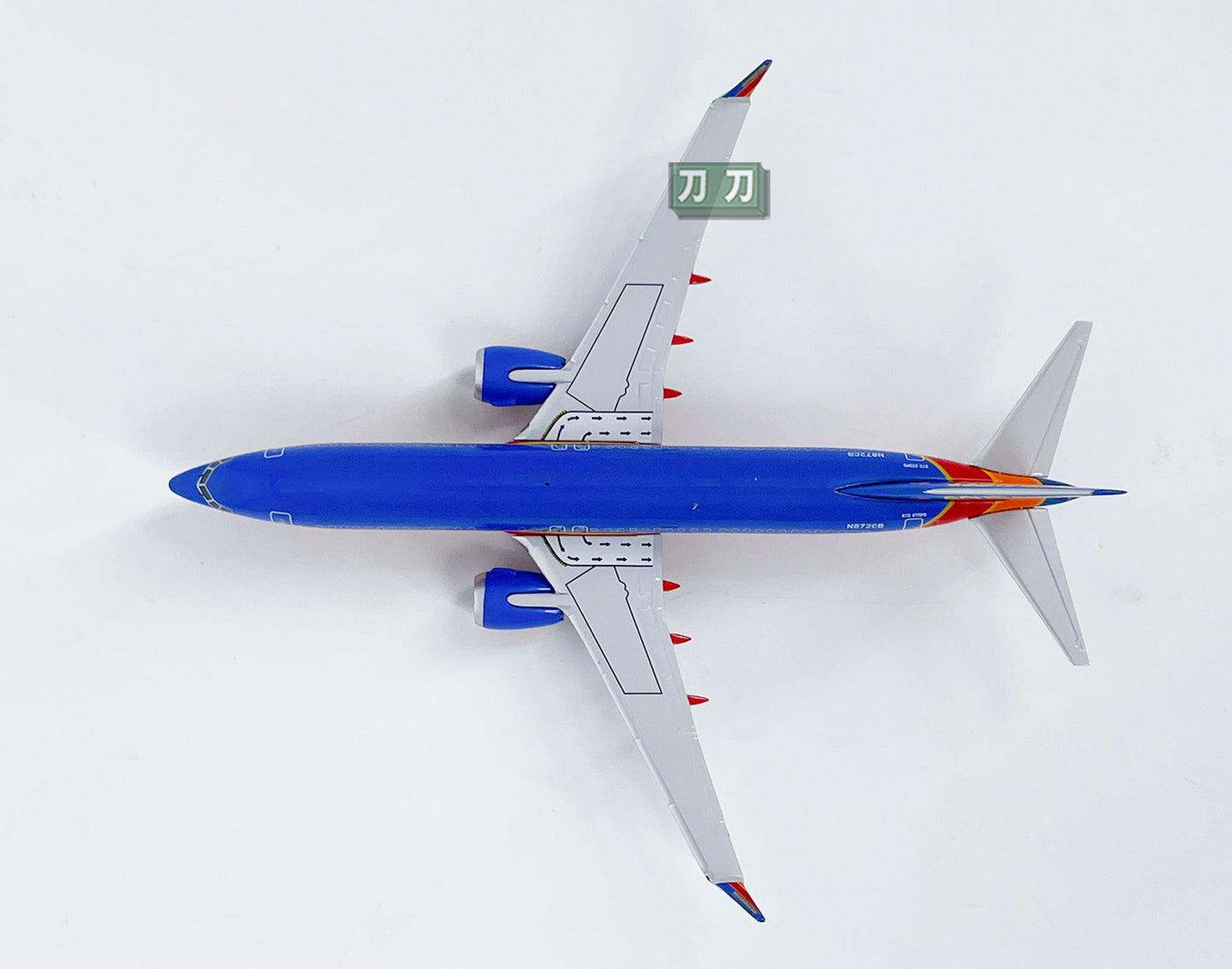 1:400 NG Lite SOUTHWEST AIRLINERS B737MAX8 Passenger Airplane Diecast Model