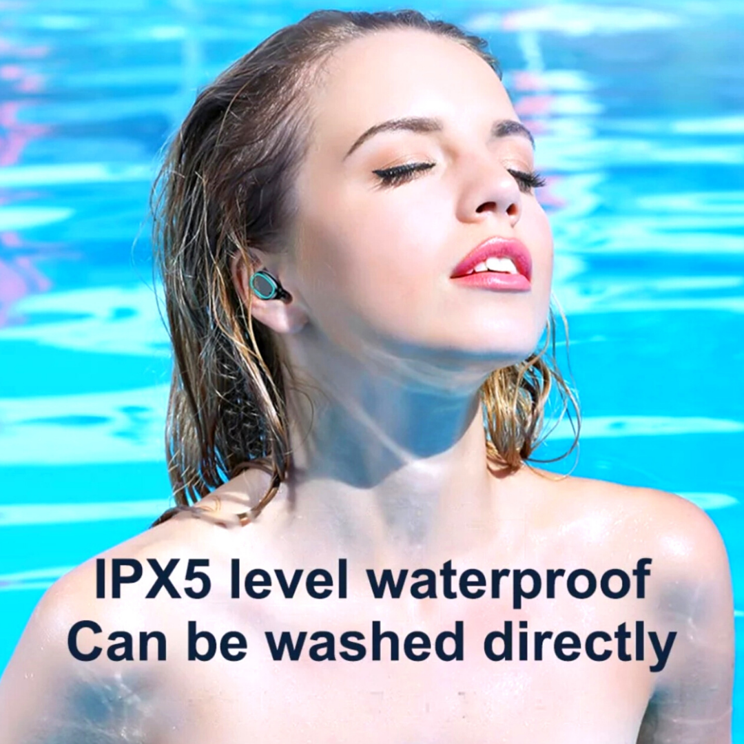 Noise Cancelling Bluetooth 5.0 Wireless TWS Earbuds Headphone Headset Waterproof
