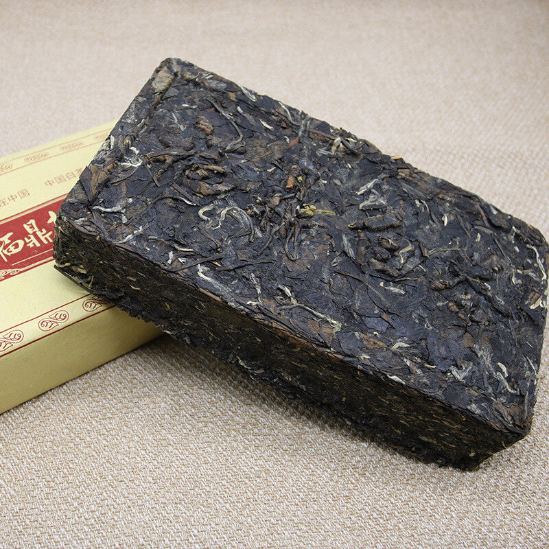 Shou Mei White Tea Brick Premium Fuding Aged White Tea Cake