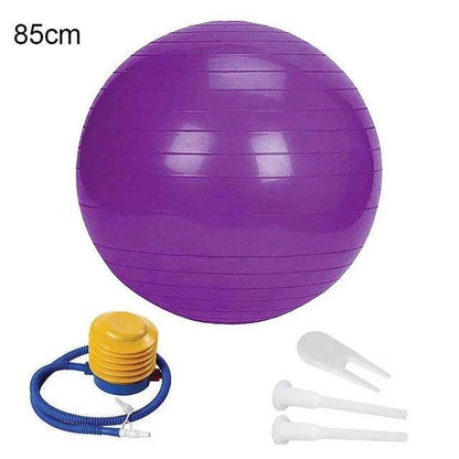 Yoga Ball Exercise Anti Burst Fitness Balance Workout Stability US 75''-85''