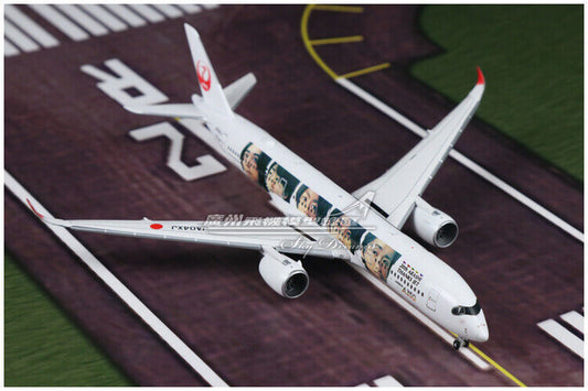 1:400 JC Wings JAPAN AIRLINES AIRBUS A350-900 Airplane Flap Down Diecast Model