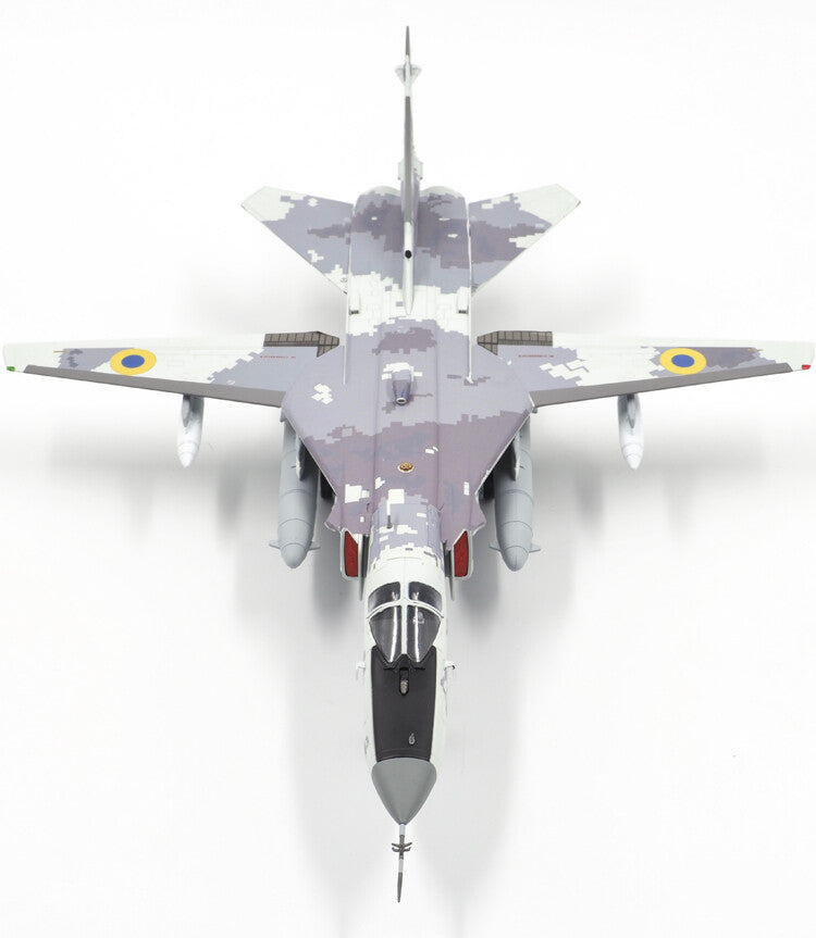 1:72 Calibre Wings SU-24MR Ukrainian Digital Fencer Fighter Diecast Plane Model