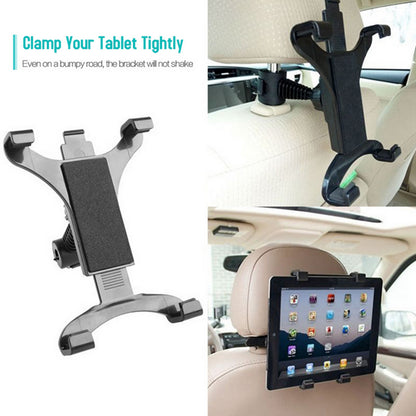 Adjustable Car Seat Headrest Mount Holder For iPad For Samsung GPS 7-10" Tablet