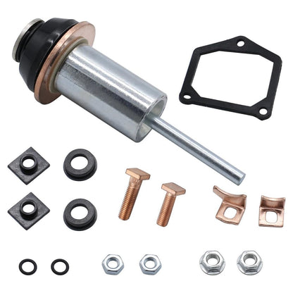 228000-6660 Starter Solenoid Repair Rebuild Kit Plunger Contacts Set For Subaru