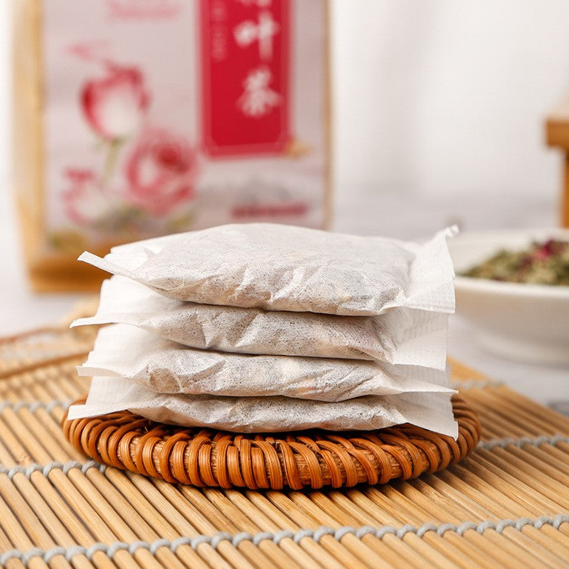 120克玫瑰莲花叶茶30包花茶保健康茶美容茶-