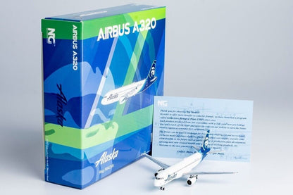 1:400 NG Model Alaska AIRBUS A320 Passenger Airplane Diecast Aircraft Model