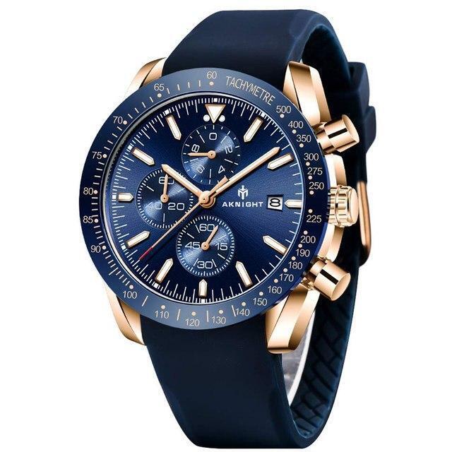 Military Men's Watch Sport Chronograph Leather Infantry Reloj Para Hombre Sports