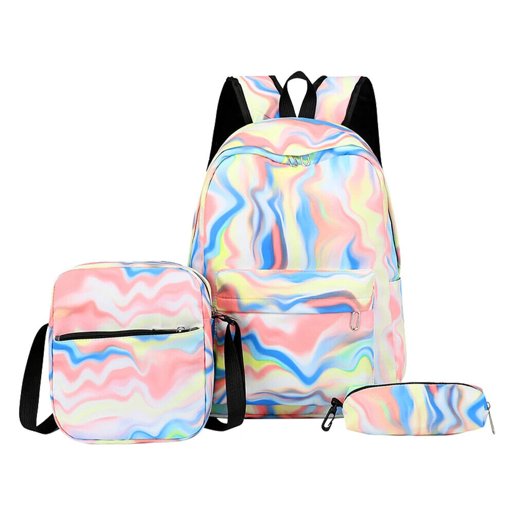 Travel Backpacks Women Backpack Rainbow Kids Schoolbags Girls Student Bookbags