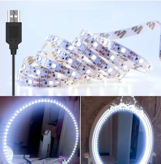 Makeup Mirrors Lamps Tape LED Lights Strips Vanity Dressing Table Wall Lighting