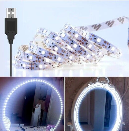 Makeup Mirrors Lamps Tape LED Lights Strips Vanity Dressing Table Wall Lighting