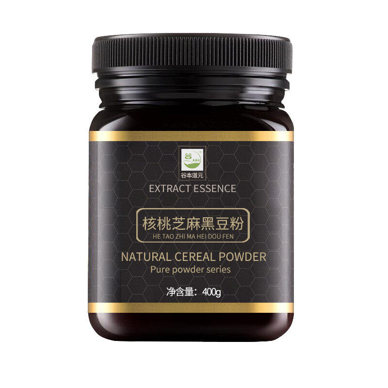 Walnuts Sesame Black Bean Powder Breakfast Powder, Cooked Five Grains Powder