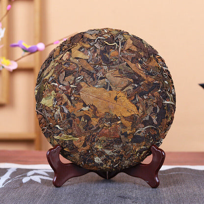 Yunnan High Mountain Old Ancient Tree White Tea Cake 357g Tea Sun White Tea