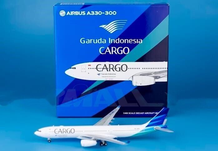 1:400 JC Wings Garuda Indonesia CARGO AIRBUS A330-300 Airplane Diecast Model