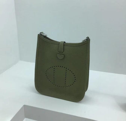 2022 NEW Women's Bucket Bag Handbag Hollowed Crossbody Bag Leather