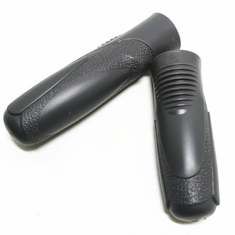 Retro Vintage Bike Grips 11-12cm Rubber Comfortable Non-Slip Bicycle Handlebars