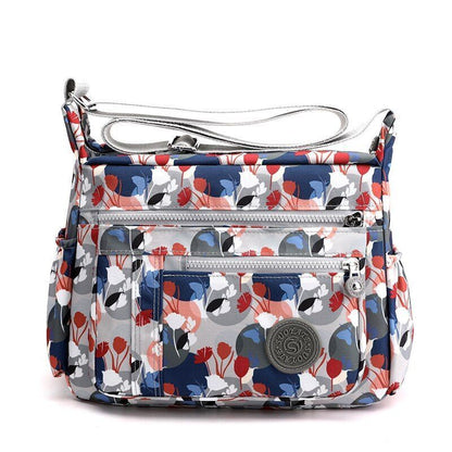Handbag Luxury Nylon Shoulder Bag 29*12*22CM Polyester Handbag Tote Purse Blue