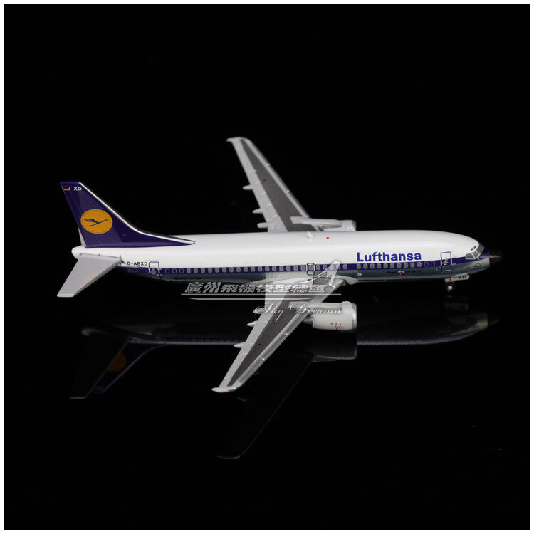1:400 JC Wings Lufthansa B737-300 D-ABXD Classic Livery Diecast Aircraft Model