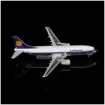 1:400 JC Wings Lufthansa B737-300 D-ABXD Classic Livery Diecast Aircraft Model