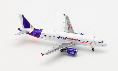 JC Wings Lucky Air U-FLY alliance AIRBUS A320 B-6943 1/400 diecast plane model
