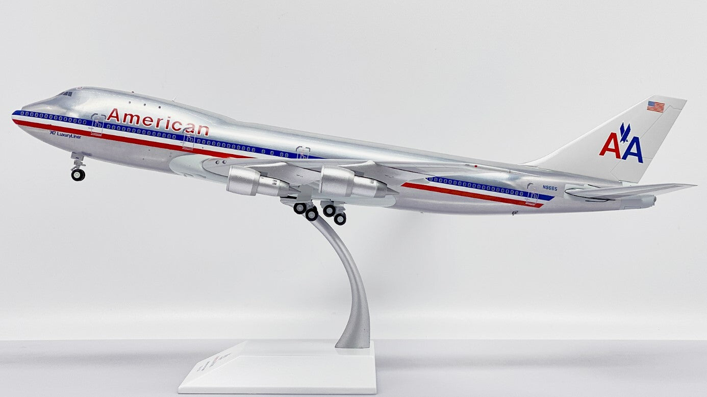 1:200 JC Wings American Airlines BOEING B747-100 Airplane Diecast Aircraft Model