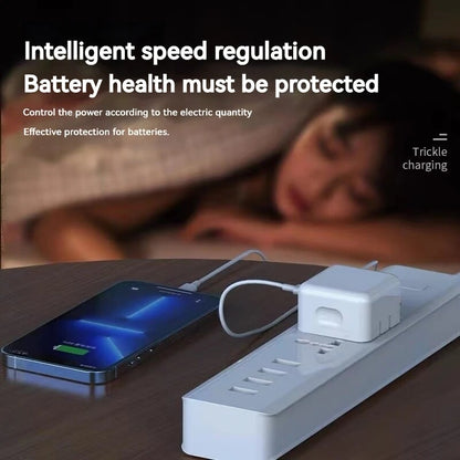35W Portable Fast Charger Adapter Dual PD USB-C For iPhone 16 15 14 13 Pro Max