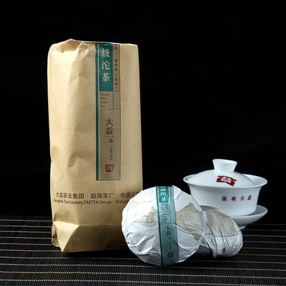 2016 TAETEA Classic Raw Pu'er Tea JIAJI TUOCHA Dayi Pu-erh Puer Shen 500g 1601