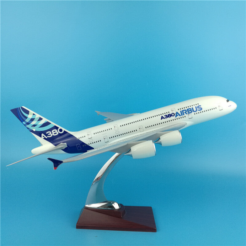 36CM 1:202 AIRBUS A380 Passenger Airplane Plane Aircraft Resin Model