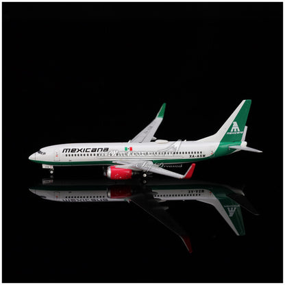 1:400 GeminiJets Mexicana BOEING 737-800 Passenger Plane Diecast Aircraft Model