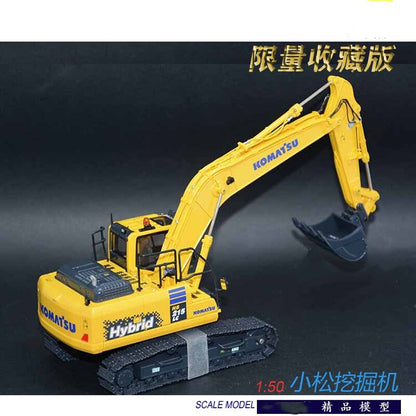 1:50 KOMATSU HB215LC-2 Hybrid Excavator Construction Machine Diecast Model