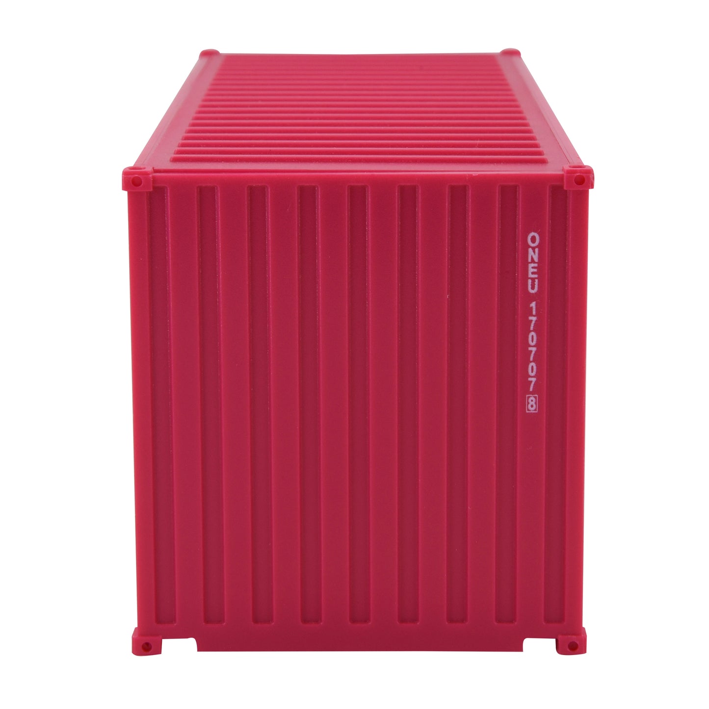 1:35 ONE Pink 20GP Shipping Container Model Plastic Office Home Decorate Toy